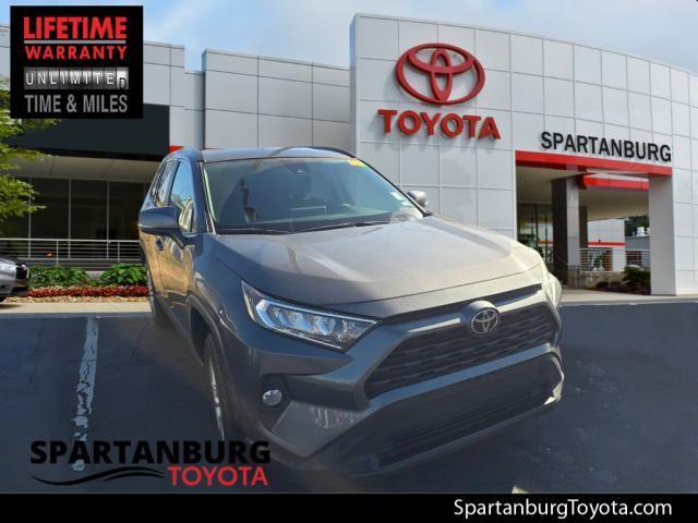 used 2021 Toyota RAV4 car, priced at $25,700