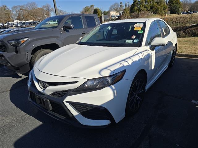 used 2021 Toyota Camry car, priced at $21,200