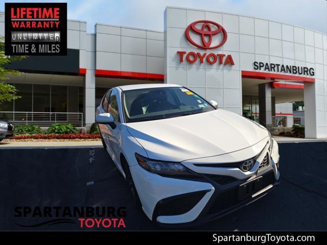 used 2021 Toyota Camry car, priced at $21,200