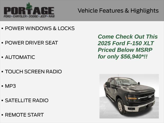 new 2025 Ford F-150 car, priced at $56,940