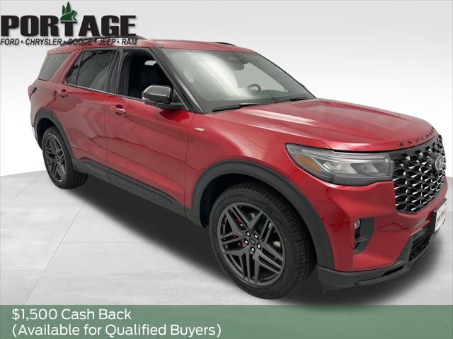 new 2025 Ford Explorer car, priced at $48,237