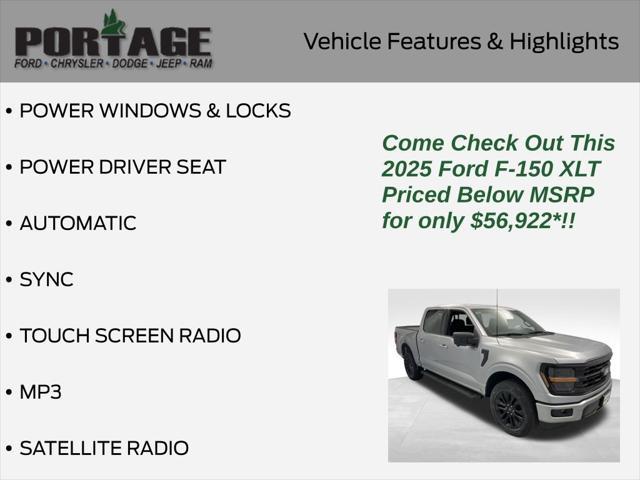new 2025 Ford F-150 car, priced at $56,922