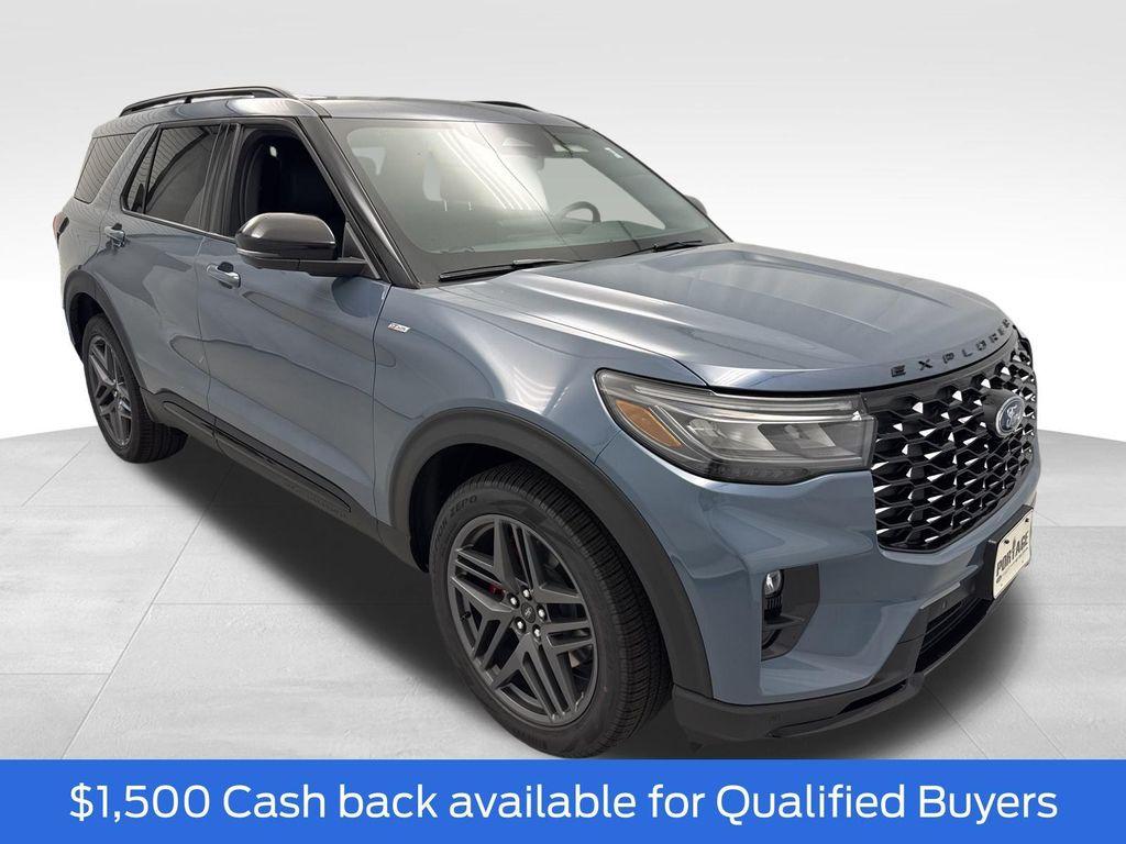 new 2025 Ford Explorer car, priced at $49,457