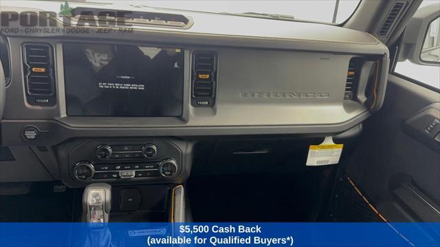 new 2024 Ford Bronco car, priced at $53,539