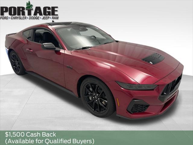 new 2025 Ford Mustang car, priced at $53,078