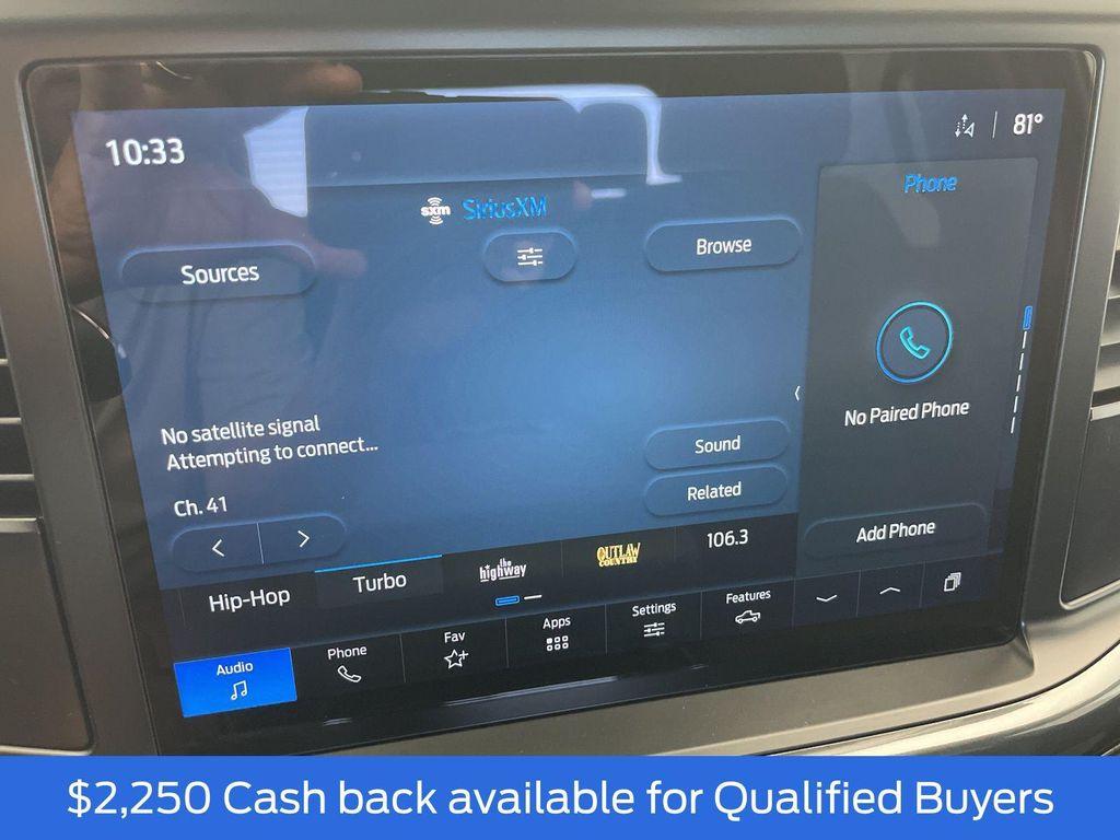 new 2025 Ford F-150 car, priced at $45,950