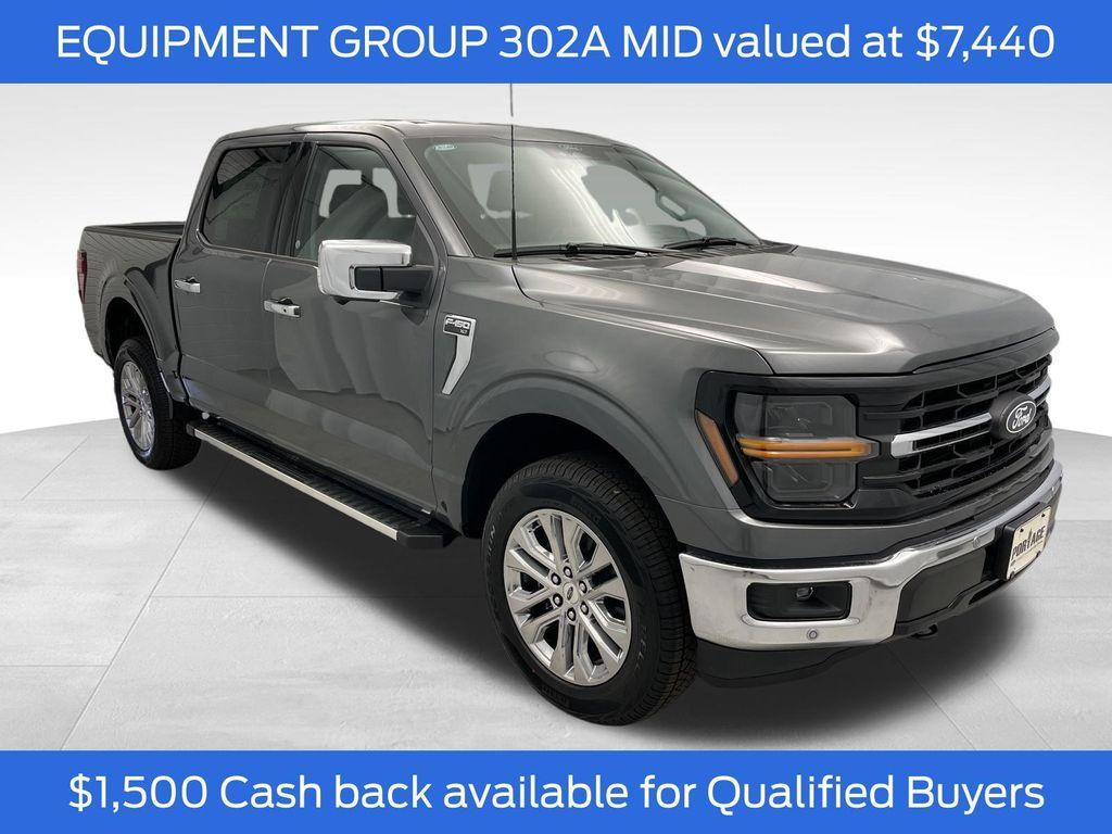 new 2025 Ford F-150 car, priced at $57,620