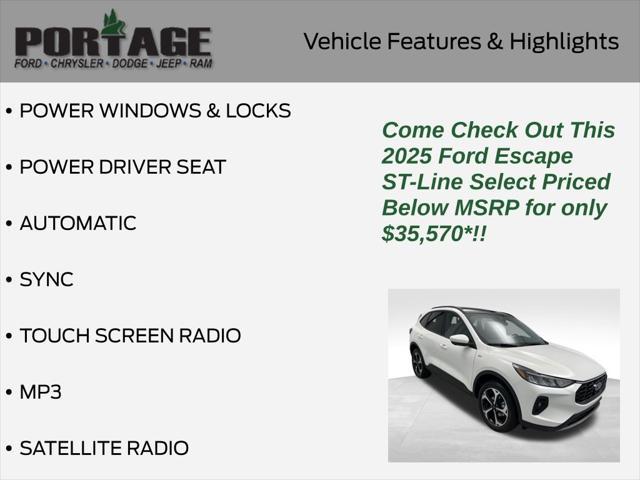 new 2025 Ford Escape car, priced at $35,570