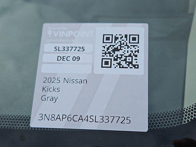 new 2025 Nissan Kicks car, priced at $27,075