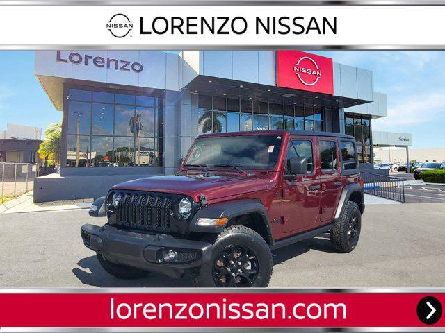 used 2022 Jeep Wrangler Unlimited car, priced at $30,990