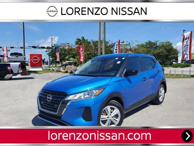 used 2022 Nissan Kicks car, priced at $18,990