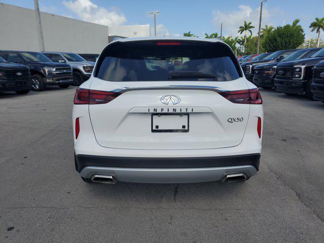 used 2024 INFINITI QX50 car, priced at $31,994