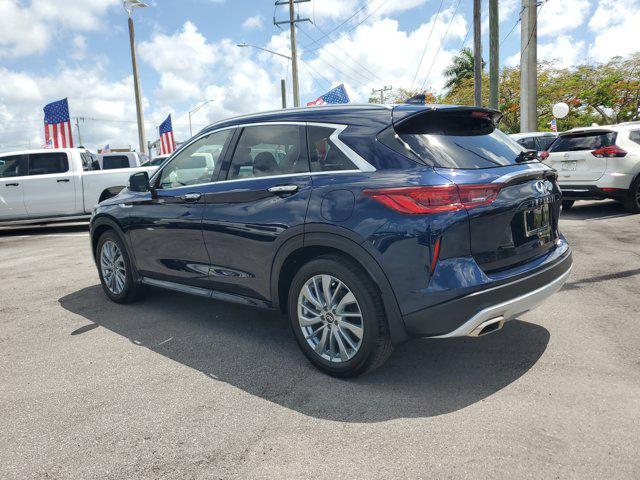 used 2024 INFINITI QX50 car, priced at $36,977