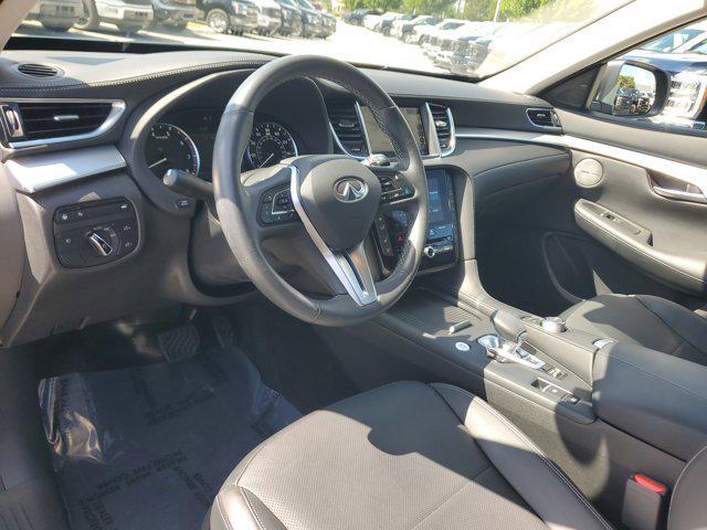 used 2022 INFINITI QX50 car, priced at $27,880