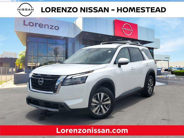 used 2025 Nissan Pathfinder car, priced at $42,777