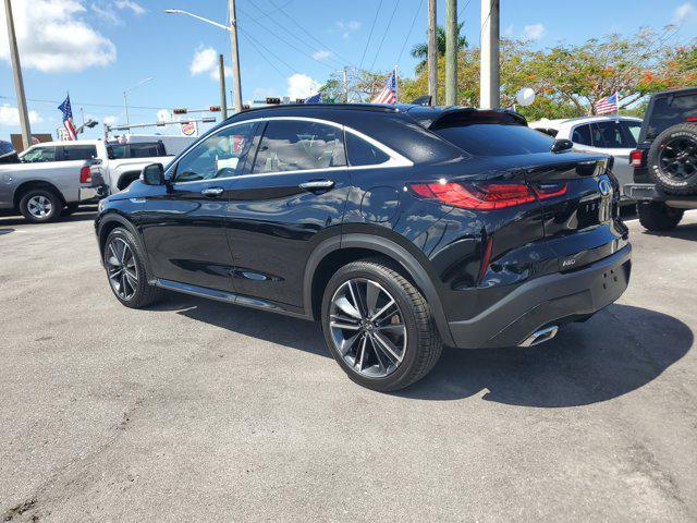 used 2025 INFINITI QX55 car, priced at $39,880