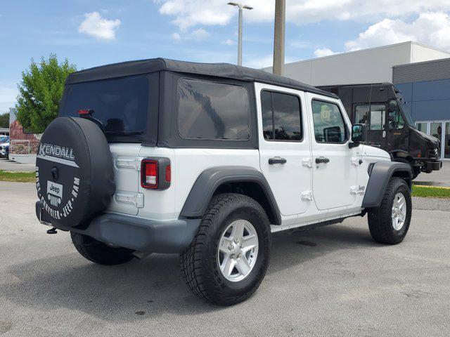 used 2021 Jeep Wrangler Unlimited car, priced at $28,670