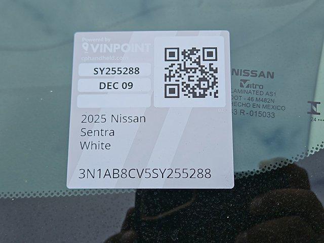 new 2025 Nissan Sentra car, priced at $24,885