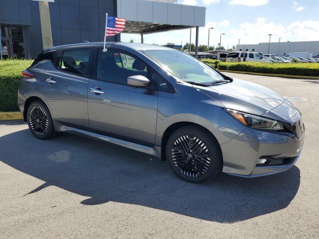 new 2024 Nissan Leaf car, priced at $33,590