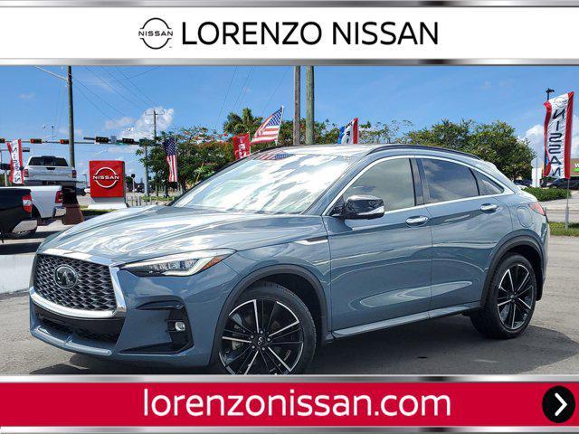 used 2022 INFINITI QX55 car, priced at $37,990