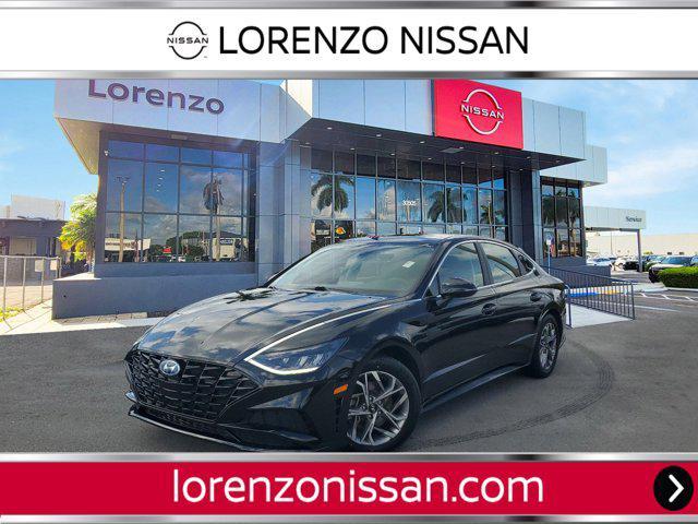 used 2021 Hyundai Sonata car, priced at $13,590