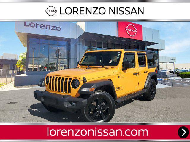 used 2021 Jeep Wrangler Unlimited car, priced at $29,880