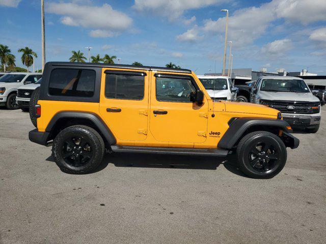 used 2021 Jeep Wrangler Unlimited car, priced at $28,790