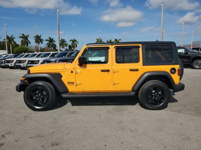 used 2021 Jeep Wrangler Unlimited car, priced at $28,790