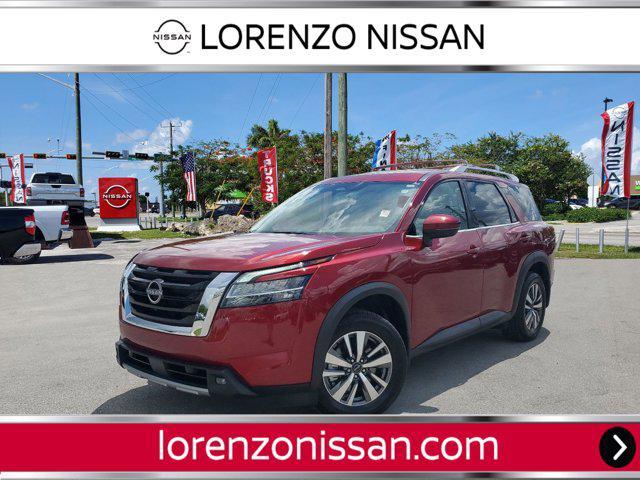 used 2023 Nissan Pathfinder car, priced at $33,233