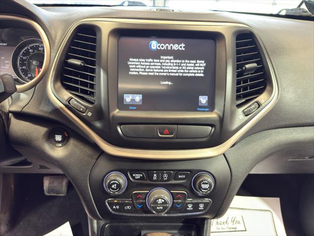 used 2017 Jeep Cherokee car, priced at $13,991
