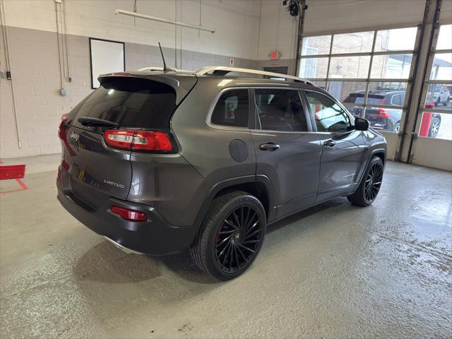 used 2017 Jeep Cherokee car, priced at $13,991