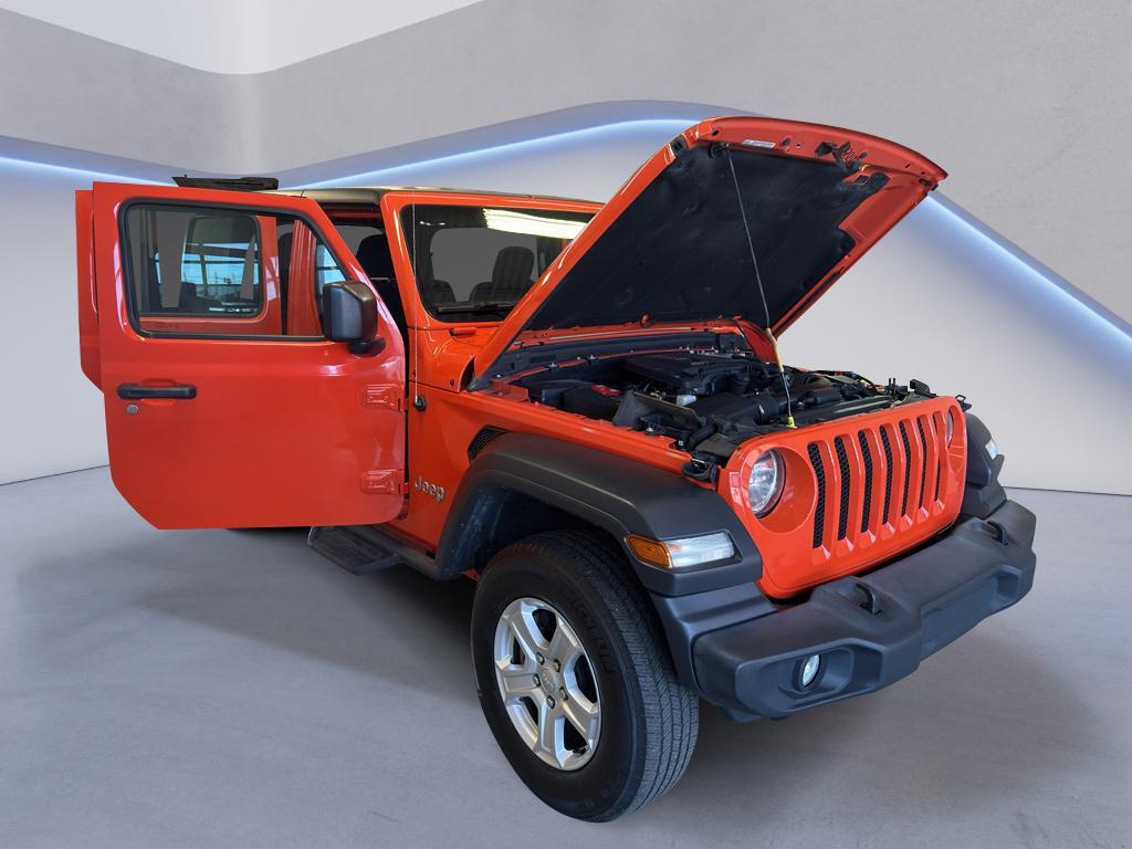 used 2020 Jeep Wrangler Unlimited car, priced at $21,900