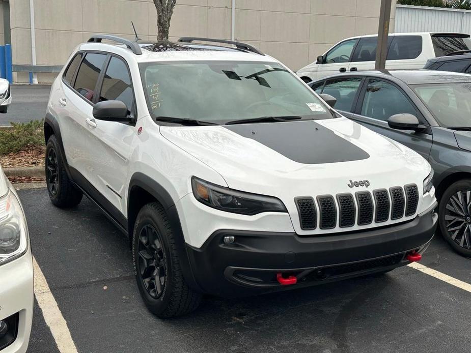 used 2021 Jeep Cherokee car, priced at $23,500