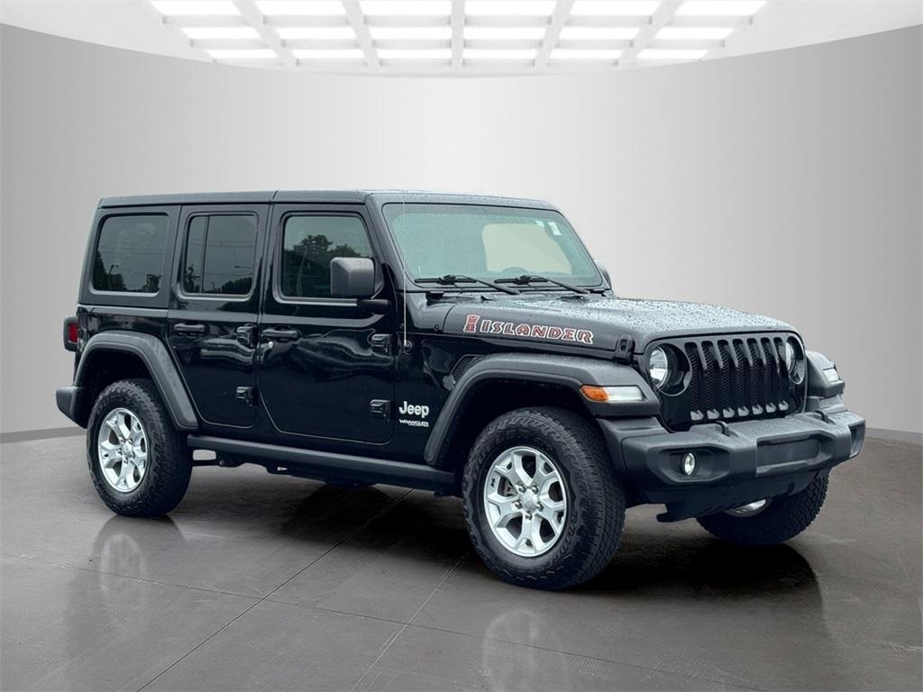 used 2021 Jeep Wrangler Unlimited car, priced at $31,988