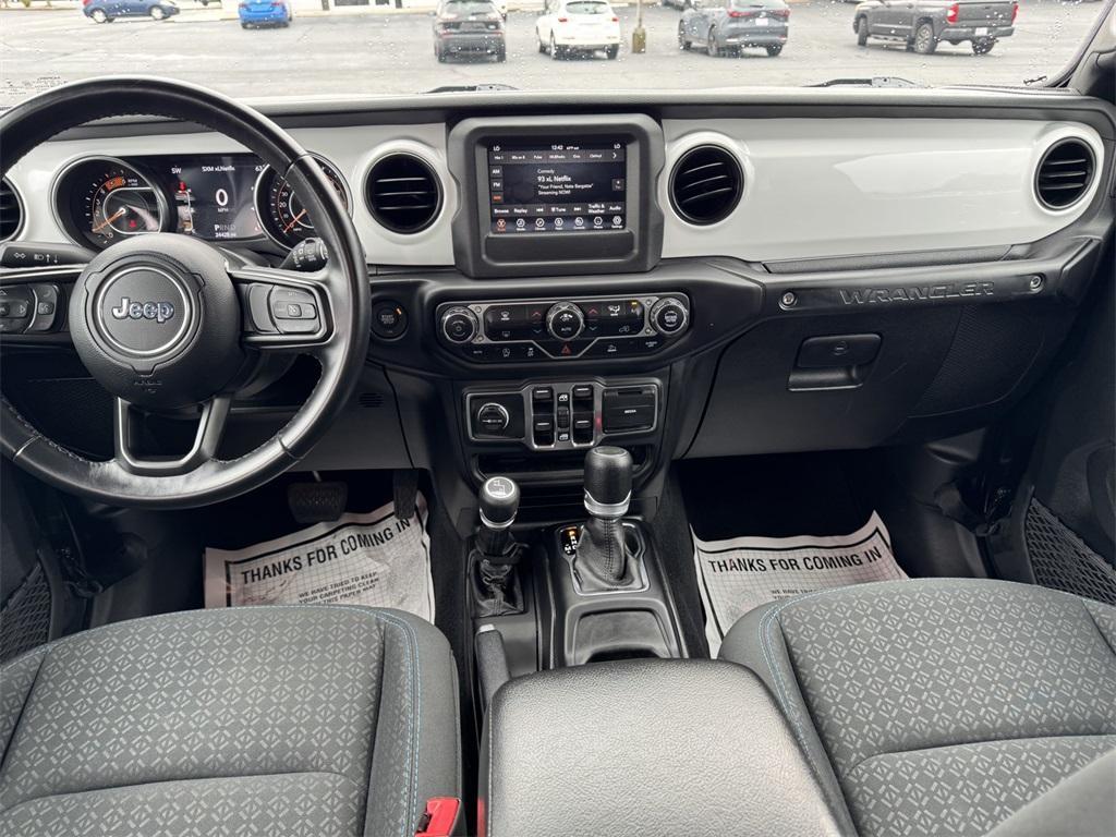 used 2021 Jeep Wrangler Unlimited car, priced at $31,988
