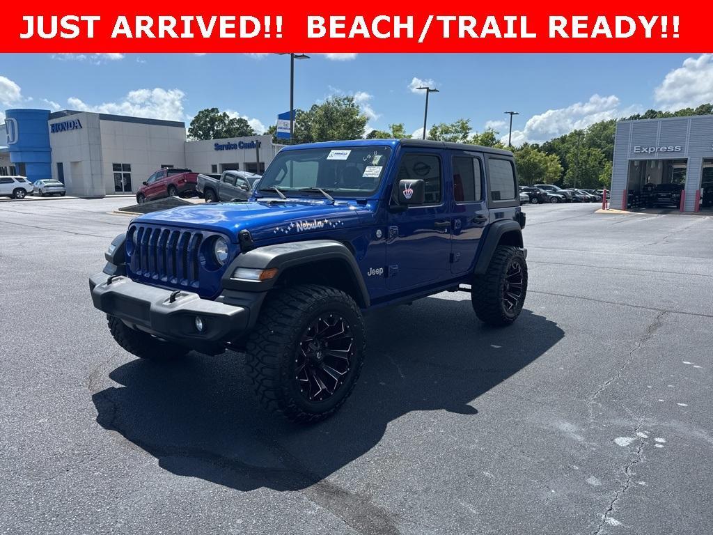 used 2019 Jeep Wrangler Unlimited car, priced at $26,988