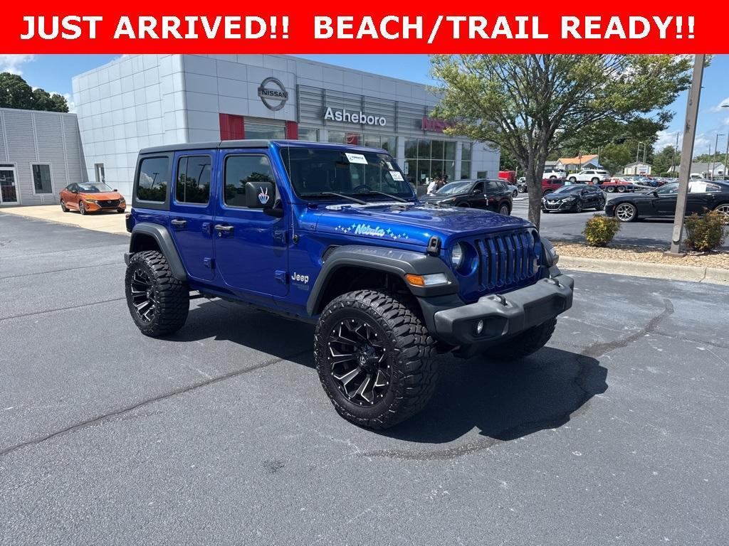 used 2019 Jeep Wrangler Unlimited car, priced at $26,988