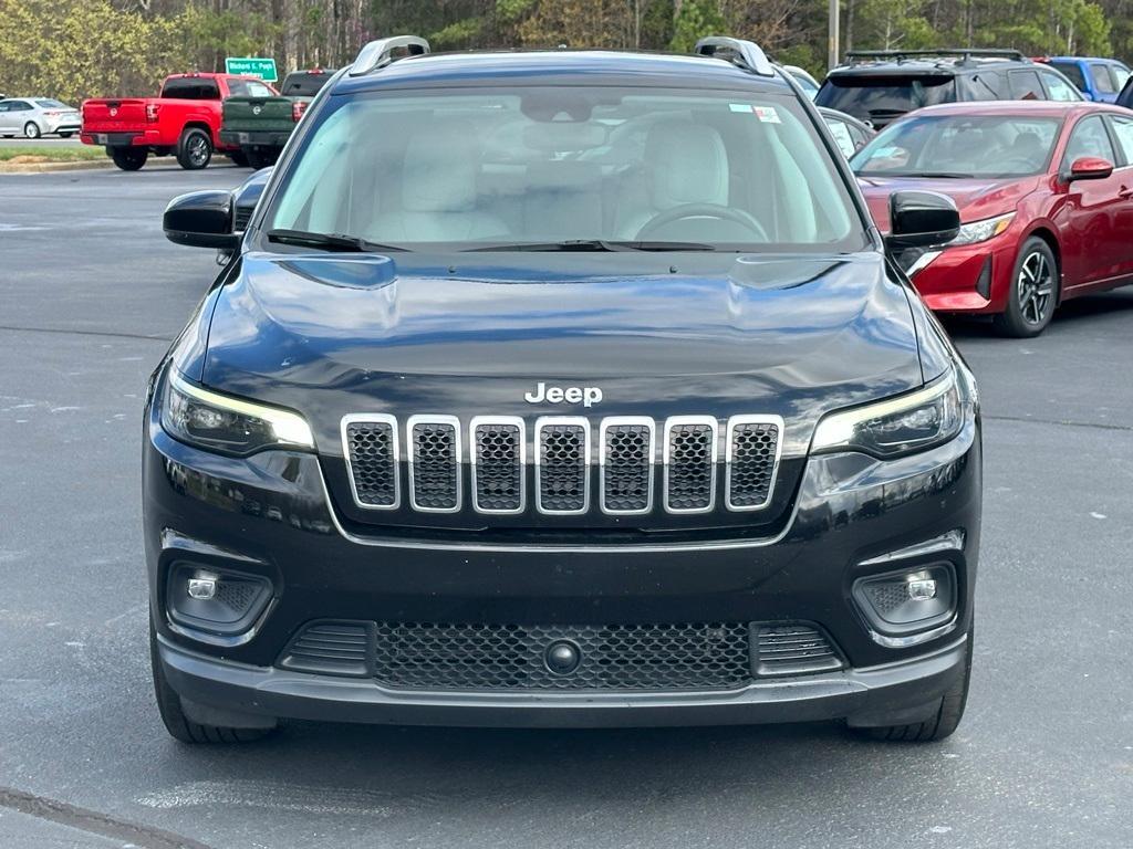 used 2021 Jeep Cherokee car, priced at $20,988