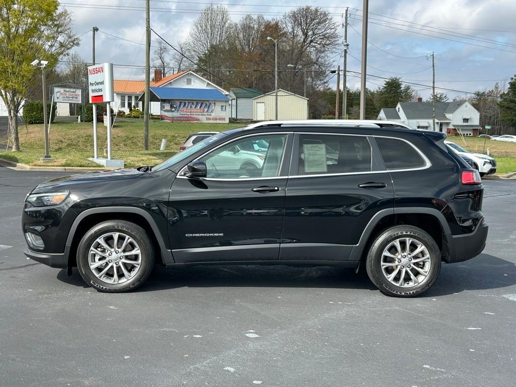 used 2021 Jeep Cherokee car, priced at $20,988