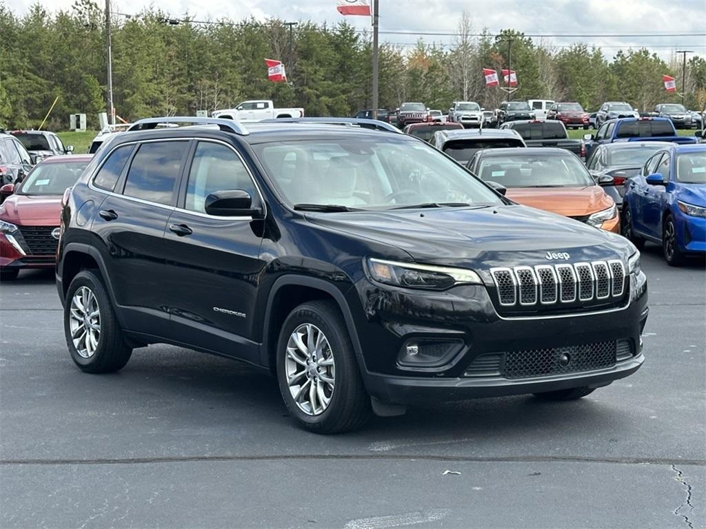 used 2021 Jeep Cherokee car, priced at $20,288