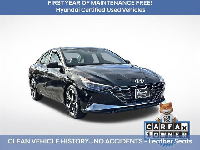 used 2021 Hyundai Elantra car, priced at $18,995