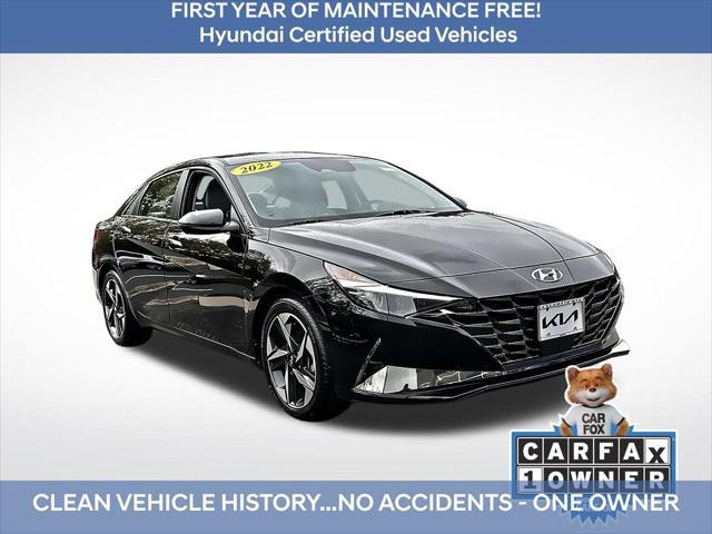 used 2022 Hyundai Elantra car, priced at $18,987