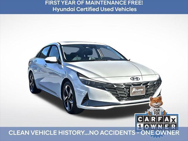 used 2023 Hyundai Elantra HEV car, priced at $21,708