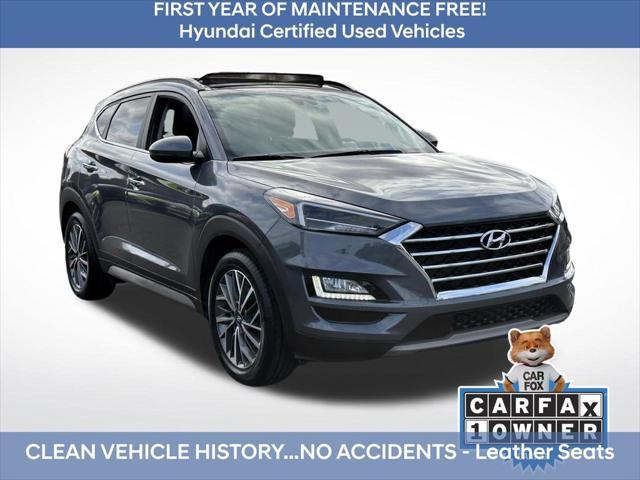 used 2021 Hyundai Tucson car, priced at $21,674