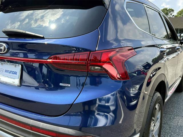 used 2021 Hyundai Santa Fe car, priced at $19,995