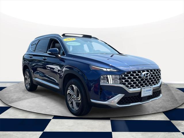used 2021 Hyundai Santa Fe car, priced at $19,995