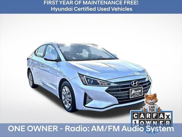 used 2020 Hyundai Elantra car, priced at $13,688