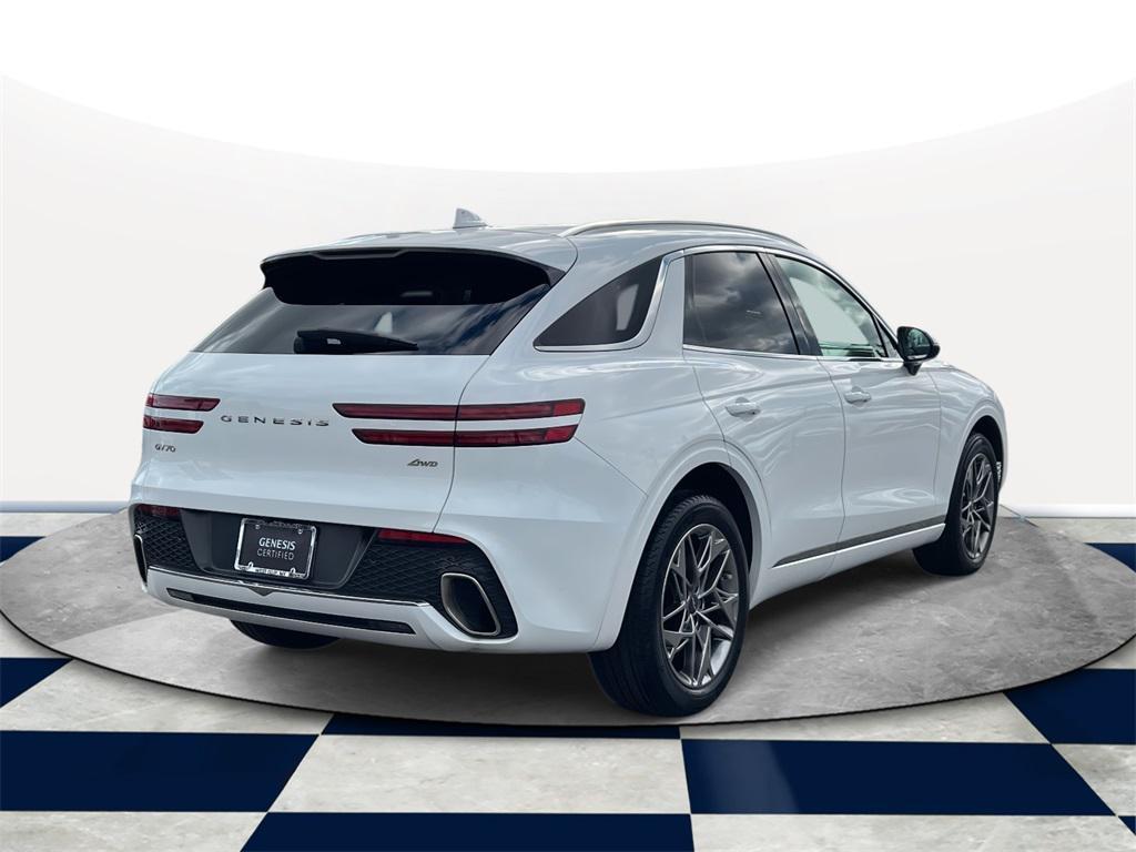 used 2022 Genesis GV70 car, priced at $35,283