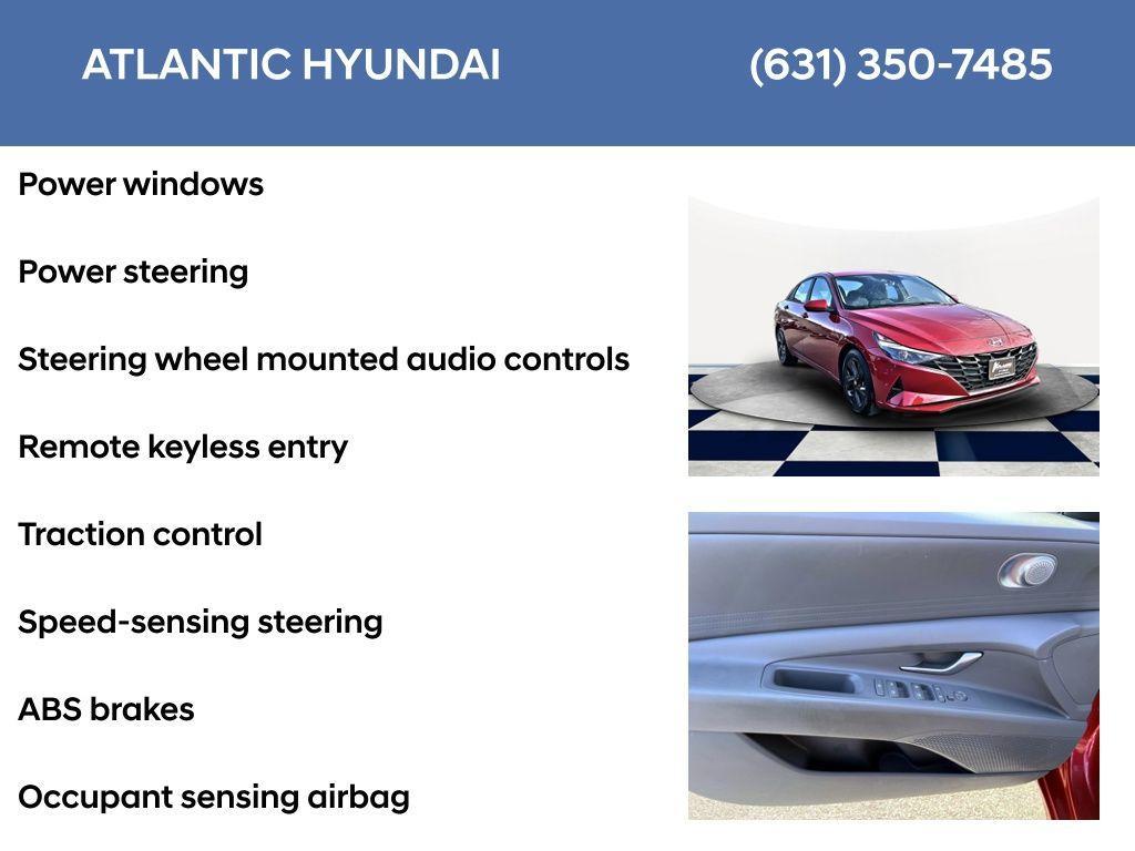 used 2021 Hyundai Elantra car, priced at $15,392