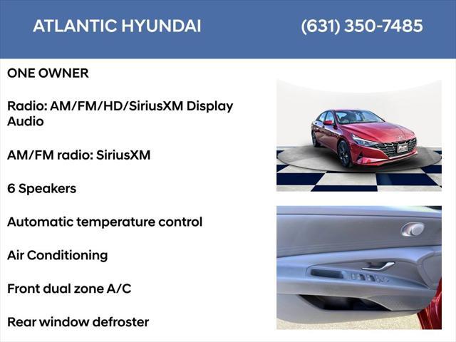 used 2021 Hyundai Elantra car, priced at $15,392